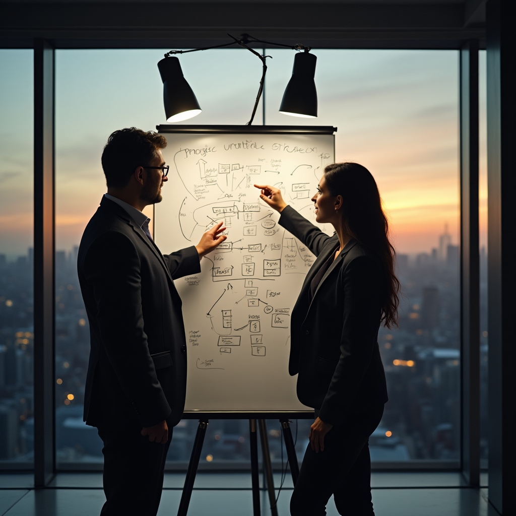 Команда Aidan Legal за стратегическим обсуждением дела